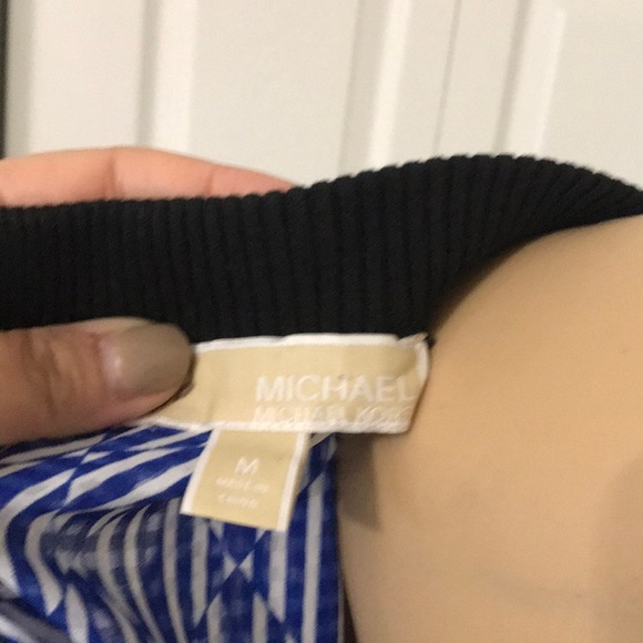 Blue Patterned Women's Top - Picture 5 of 5